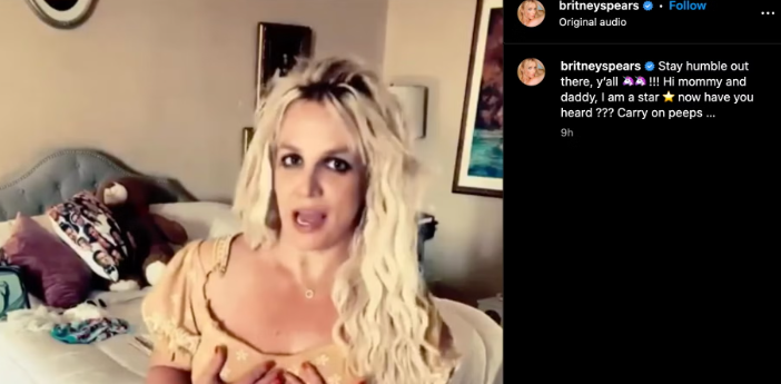 Britney Spears' Latest Instagram Post Sparks Concern Among Fans