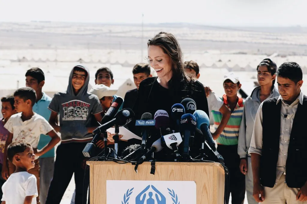 "Angelina Jolie’s Humanitarian Efforts: How She’s Making a Difference"